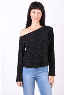 Women Blouse Selected Slfadriana Black